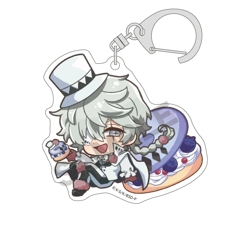 [Bungo Stray Dogs] Acrylic Keychain CHARA PEKO Donuts (Blind Box -Single) - Image 2