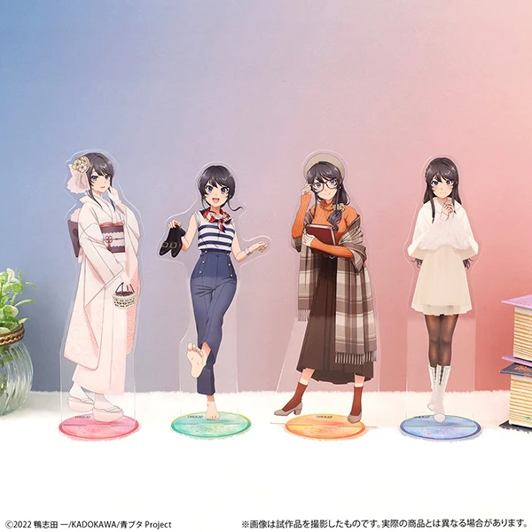 (Goods - Acrylic Stand) [Rascal Does Not Dream of a Girl with a Leather Backpack] Acrylic Stand / Mai Sakurajima Going Out in Spring - Image 2