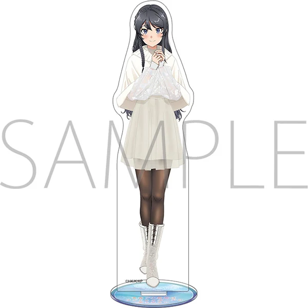 (Goods - Acrylic Stand) [Rascal Does Not Dream of a Girl with a Leather Backpack] Acrylic Stand / Mai Sakurajima Going Out in Winter