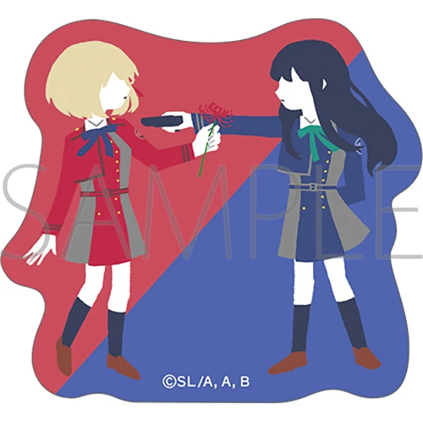 [Lycoris Recoil] Sticker / Yuru Palette Uniform