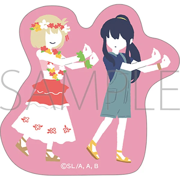 [Lycoris Recoil] Sticker / Yuru Palette Hawaii