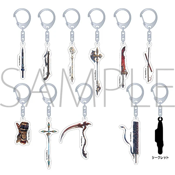 [Granblue Fantasy] Relink Weapon Acrylic Keychain (Blind Box -Single)