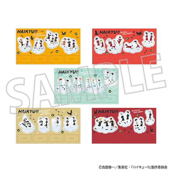 (Goods - Acrylic Stand)[Haikyu!!] Acrylic Diorama/Fukurodani Academy Yuru Palette - Image 3