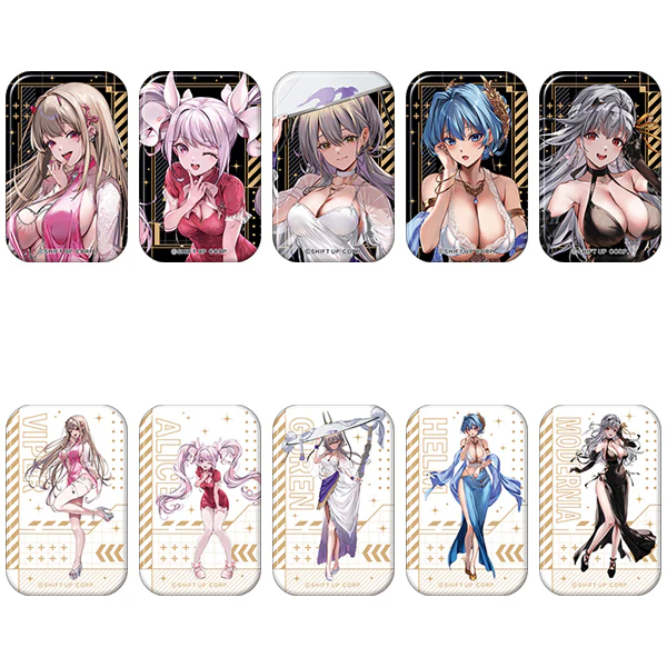 [GODDESS OF VICTORY: NIKKE] NIKKE EXHIBITION Button Badge (Blind Box -Single)