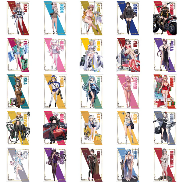 [GODDESS OF VICTORY: NIKKE] NIKKE EXHIBITION Clear Photo Card (Blind Box -Single)
