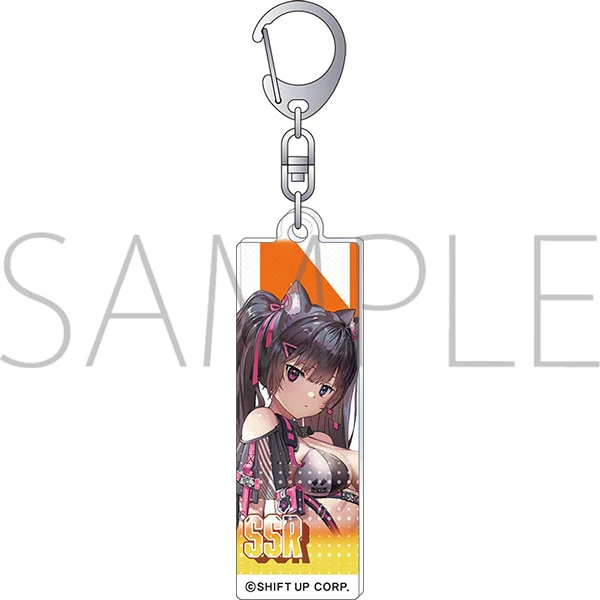 [GODDESS OF VICTORY: NIKKE] NIKKE EXHIBITION Acrylic Keychain / Nero