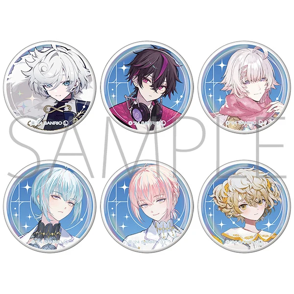 [FRAGARIAMEMORIES] Holographic Character Badge Collection / BLUE BOUQUET (Blind Box -Single)