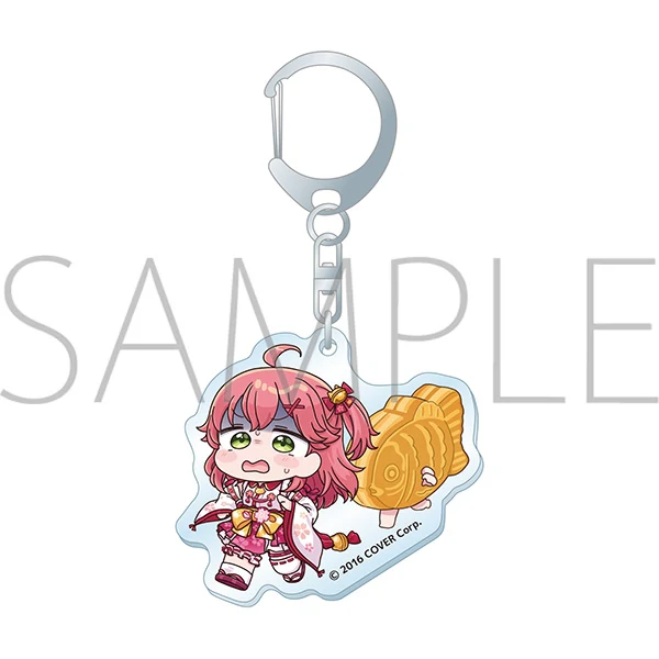 [hololive] Acrylic Keychain / Holo Graffiti Sakura Miko