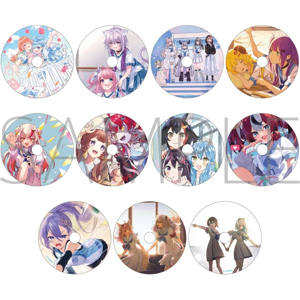 [hololive] CD Style Card Collection / hololive x HoneyWorks (Blind Box -Single)