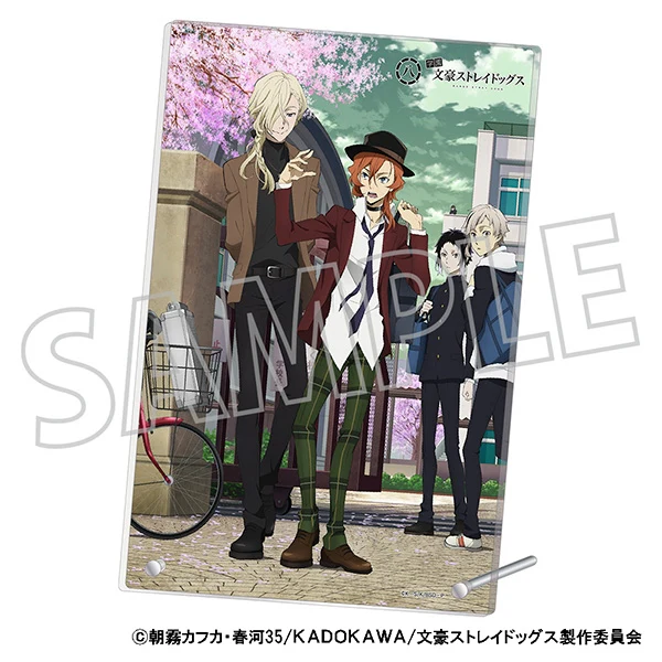 [Bungo Stray Dogs] Acrylic Art Panel / Gakuen Bungo Stray Dogs (April Fools) 8th Anniversary F