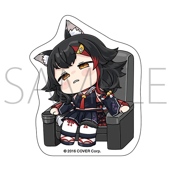 [hololive] Sticker / Holo Graffiti Ookami Mio