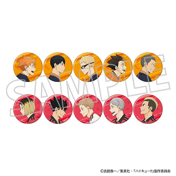[Haikyu!!] Character Badge Collection (Blind Box -Single)