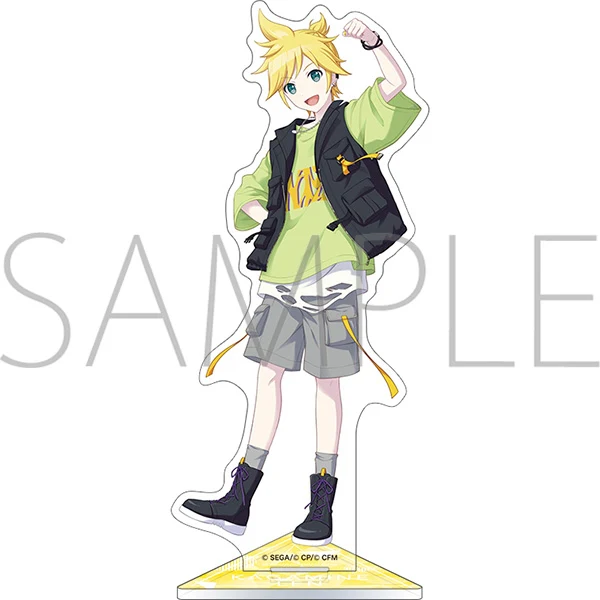 (Goods - Acrylic Stand) [Hatsune Miku: Colorful Stage!] Acrylic Stand / vol. 22 Kagamine Len (Street no Sekai)