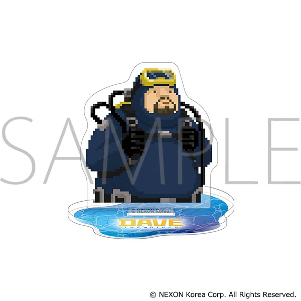 (Goods - Stand Pop) DAVE THE DIVER Acrylic Memo Stand Dave