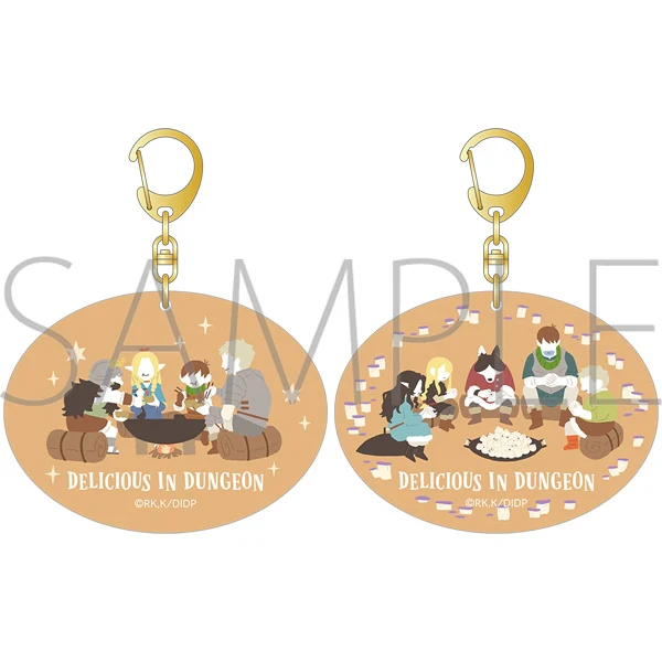 [Delicious in Dungeon] Lenticular Keychain / Yuru Palette