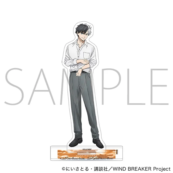 (Goods - Acrylic Stand) Wind Breaker Acrylic Stand Sakura Haruka