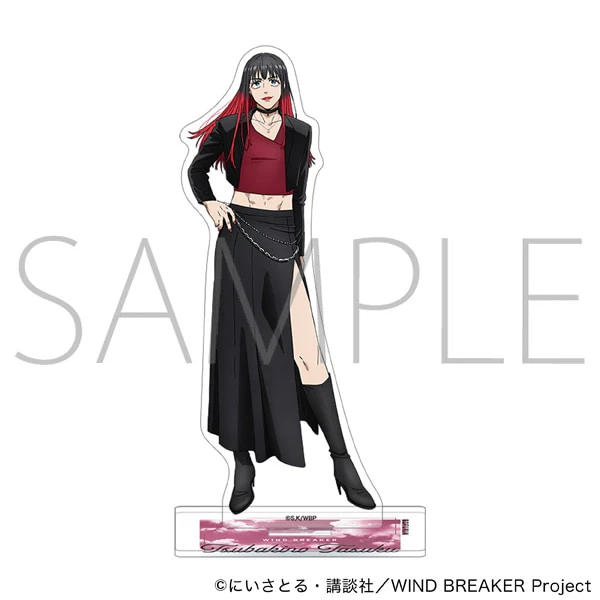 (Goods - Acrylic Stand) Wind Breaker Acrylic Stand Tsubakino Tasuku