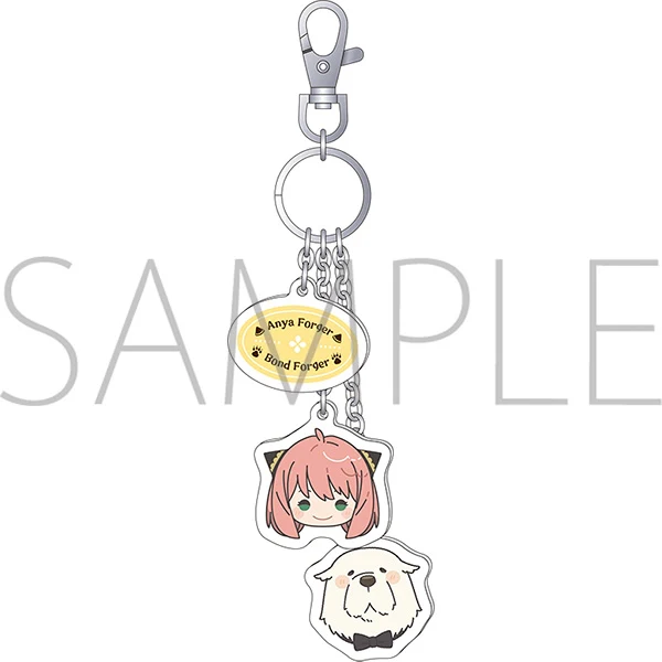 (Goods - Keychain) SPY x FAMILY Acrylic Keychain Anya Forger & Bond Forger