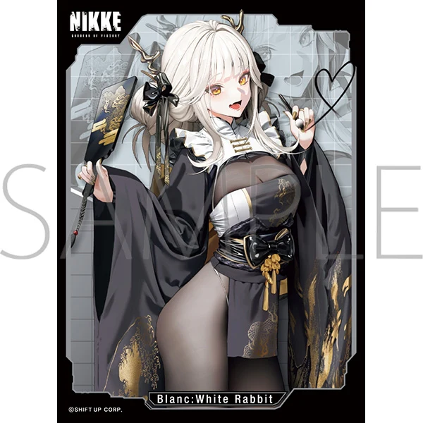 (Goods - Card Case) Movic Chara Sleeve Collection Mat Series GODDESS OF VICTORY: NIKKE - Blanc: White Rabbit (No. MT2112)