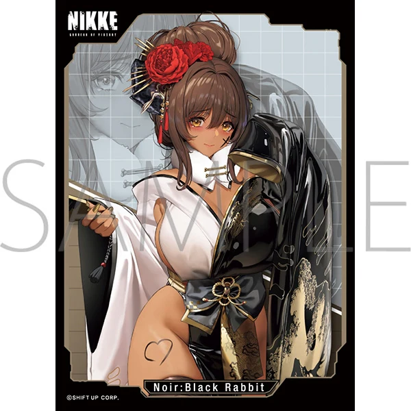 (Goods - Card Case) Movic Chara Sleeve Collection Mat Series GODDESS OF VICTORY: NIKKE - Noir: Black Rabbit (No. MT2113)