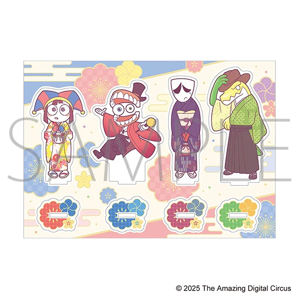 (Goods - Stand Pop) The Amazing Digital Circus Acrylic Stand Set A