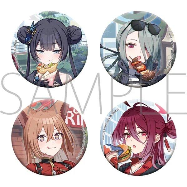 (Goods - Badge) Blue Archive Button Badge Set