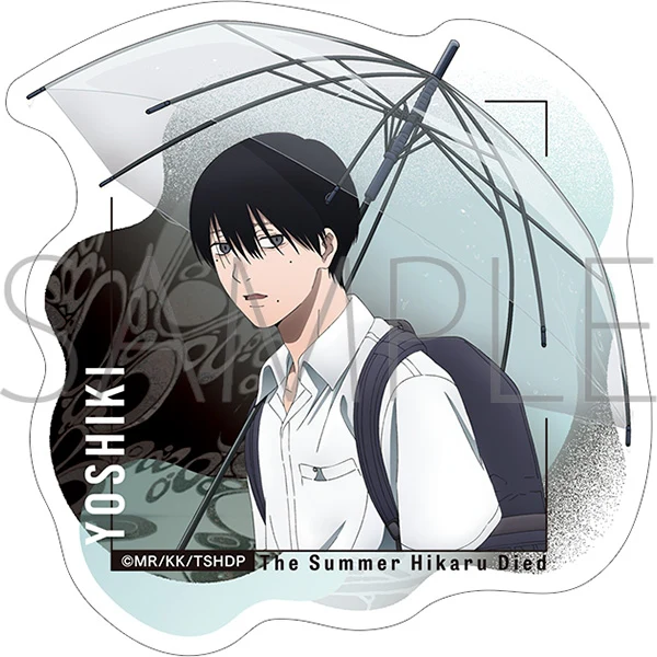 (Goods - Sticker) The Summer Hikaru Died Sticker Yoshiki Rainy Day