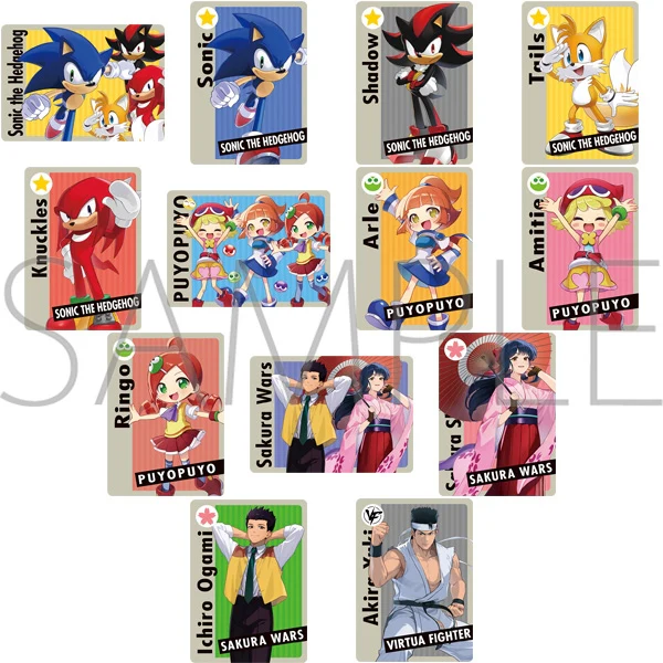 (Goods - Card) Sega Sega Card Collection (Blind Box -Single)
