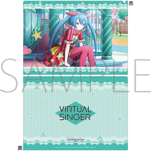 (Goods - Clear File) Hatsune Miku: Colorful Stage! Clear File Vol.28 Hatsune Miku (Wonderland Sekai) ā