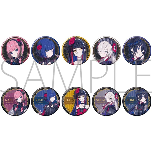 (Goods - Badge) Kamitsubaki City Under Construction Character Badge Collection C (Blind Box -Single)
