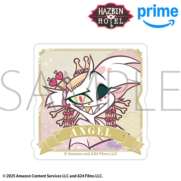 (Goods - Sticker) Hazbin Hotel Sticker  - Angel Dust (Kimono)