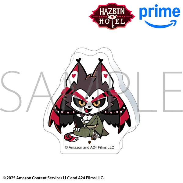 (Goods - Acrylic Stand) Hazbin Hotel Korotto Acrylic Figure - Husk (Kimono) Chibi