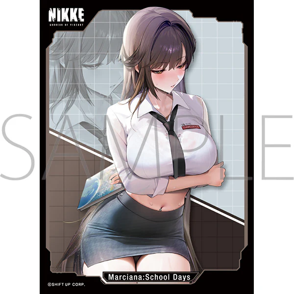 (Goods - Card Accessory) Movic Chara Sleeve Collection Mat Series GODDESS OF VICTORY: NIKKE - Marciana: School Days (No. MT2188)