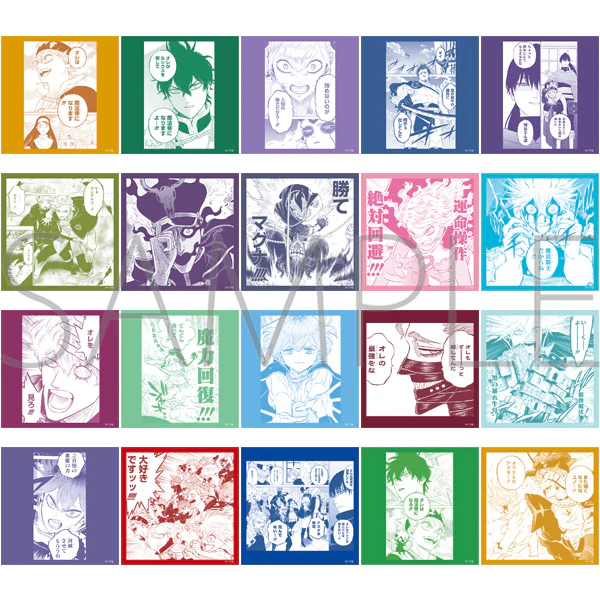 (Goods - Card) Black Clover Square Card Collection (Blind Box -Single)