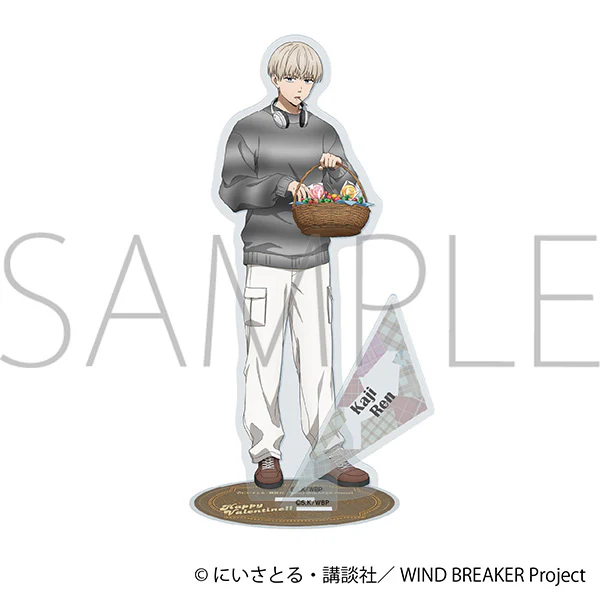 (Goods - Acrylic Stand) WIND BREAKER Acrylic Stand Ren Kaji ~Valentine's~