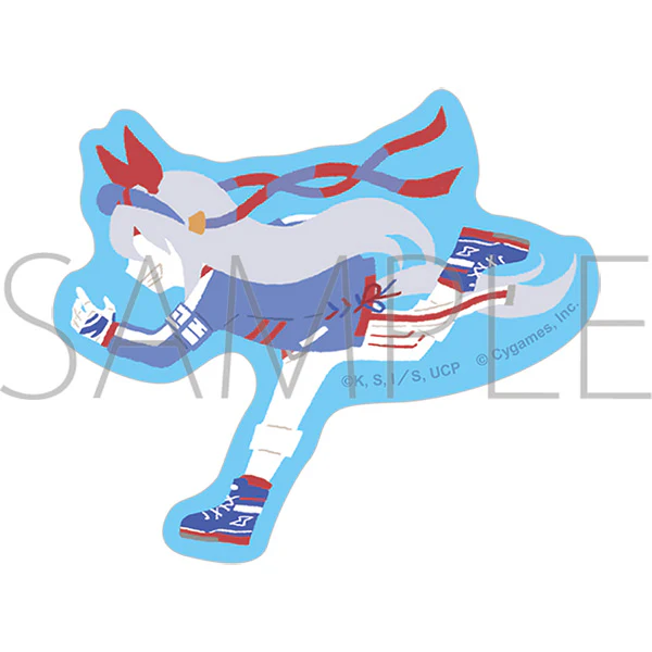 (Goods - Sticker) Uma Musume: Cinderella Gray Sticker Yuru Palette Tamamo Cross