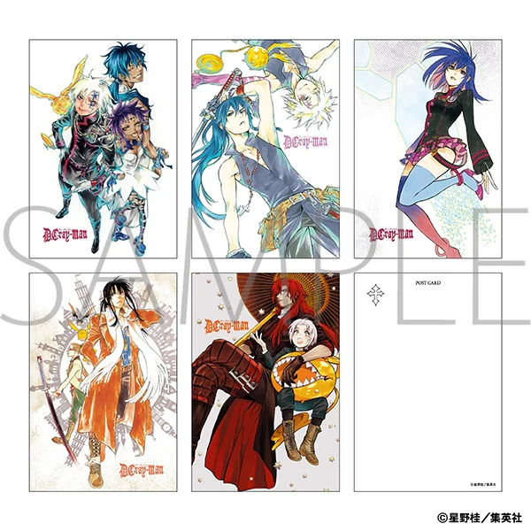 (Goods - Postcard) D.Gray-man Postcard Set w/Flame B