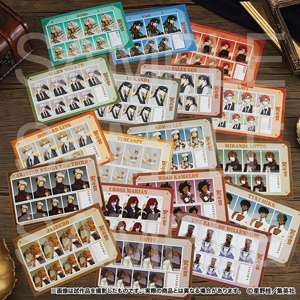 (Goods - Bromide)  D.Gray-man ID Card Photo Studio (Blind Box -Single) - Image 3