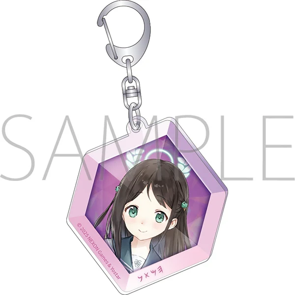 (Goods - Keychain) Blue Archive Divine Name Glyph-Style Acrylic Keychain - Airi