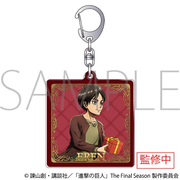 (Goods - Keychain) Attack on Titan Acrylic Keychain Eren (Childhood)