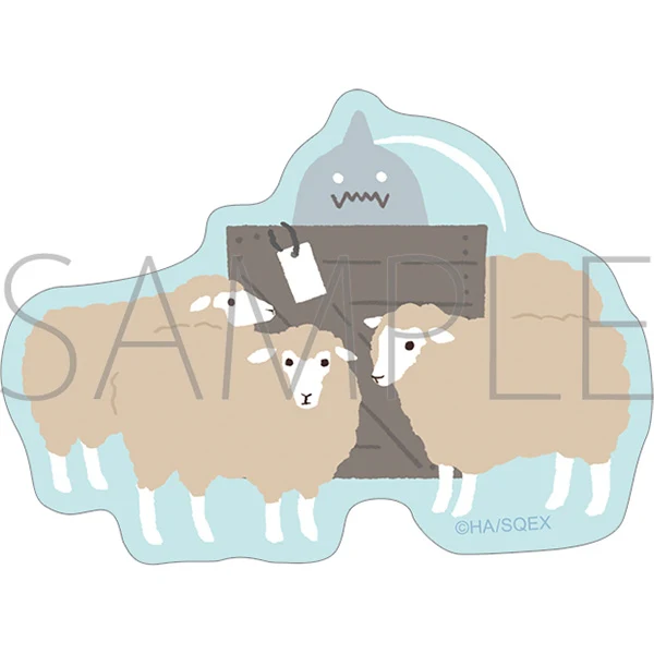 (Goods - Sticker) Fullmetal Alchemist Sticker / Yuru Palette Vol.1 - Alphonse and Sheep