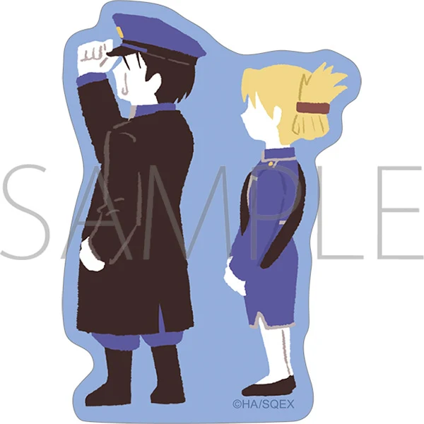 (Goods - Sticker) Fullmetal Alchemist Sticker / Yuru Palette Vol.1 - This is rain