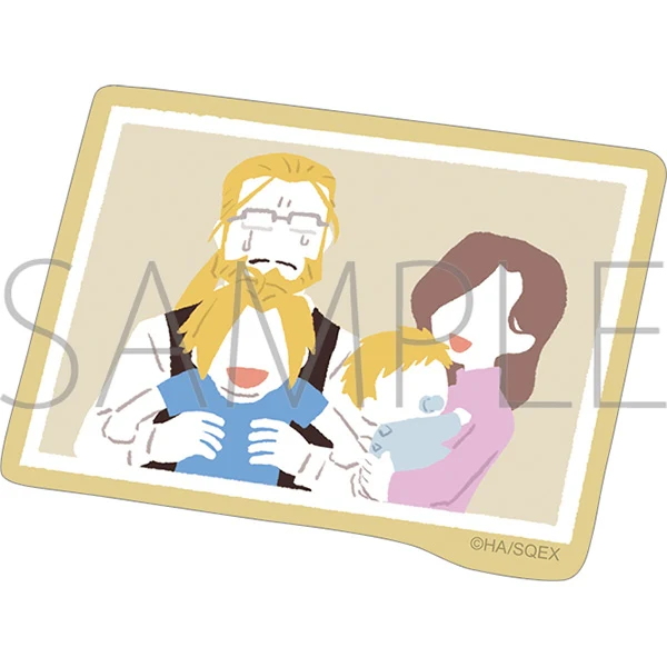 (Goods - Sticker) Fullmetal Alchemist Sticker / Yuru Palette Vol.1 - Family Portrait