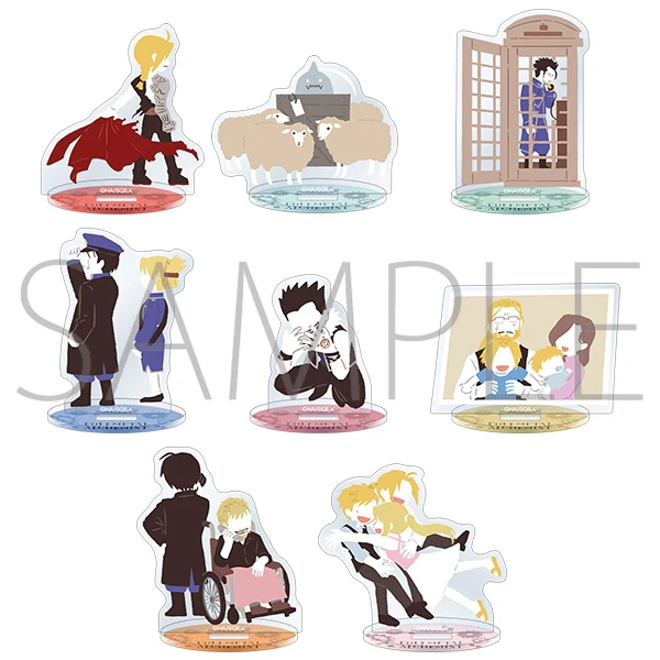 (Goods - Acrylic Stand) Fullmetal Alchemist Mini Acrylic Stand Collection/Yuru Palette Vol.1 (Blind Box -Single)