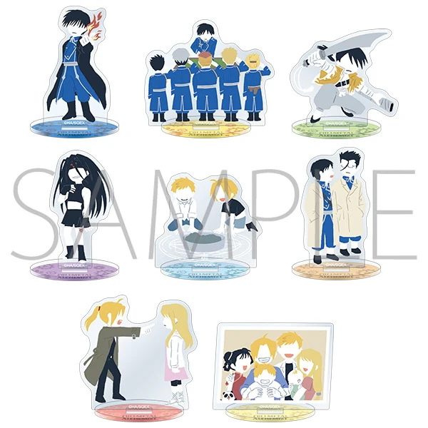 (Goods - Acrylic Stand) Fullmetal Alchemist Mini Acrylic Stand Collection/Yuru Palette Vol.2 (Blind Box -Single)