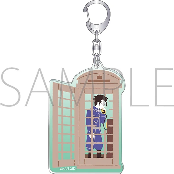 (Goods - Keychain) Fullmetal Alchemist Acrylic Keychain / Yuru Palette Vol.1 - The military is Messed up!!