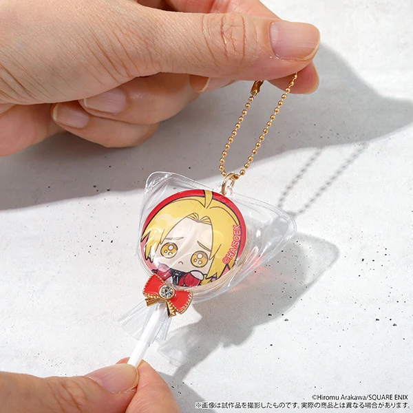 (Goods - Keychain) Fullmetal Alchemist Candy Keychain - Mini Pienzu Roy Mustang - Image 3