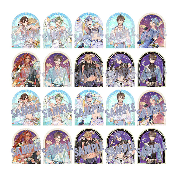 (Goods - Sticker) NU: Carnival Peta Collection Summer Idol Fest & Chase the Rainbow & Astral Duo (Blind Box -Single)