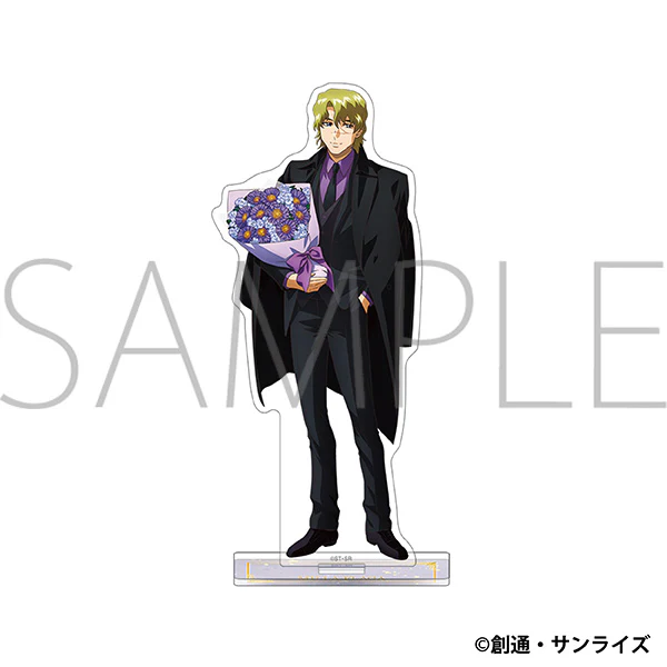 (Goods - Acrylic Stand) Mobile Suit Gundam SEED FREEDOM Acrylic Stand Mu La Flaga (Bouquet)