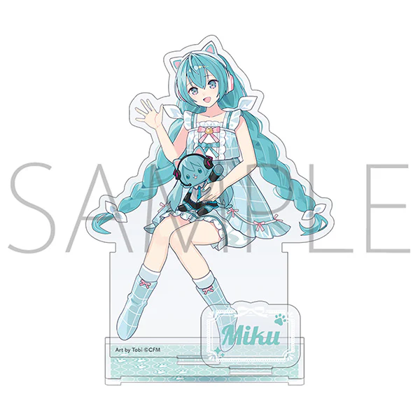 (Goods - Acrylic Stand) Hatsune Miku Series withCAT Acrylic Stand / Hatsune Miku - Image 4